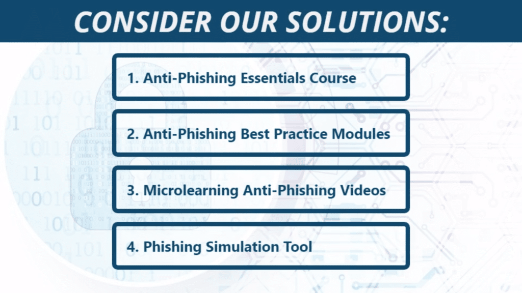 Consider our solutions infographic