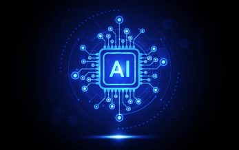 Generative AI technical symbol.